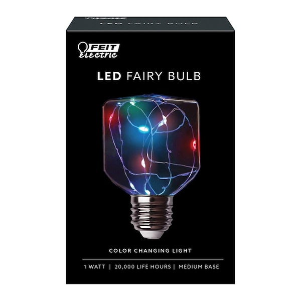 Cling 2 watt 60 Lumen Fairy Square LED Bulb, Multi Color CL3328300 - main